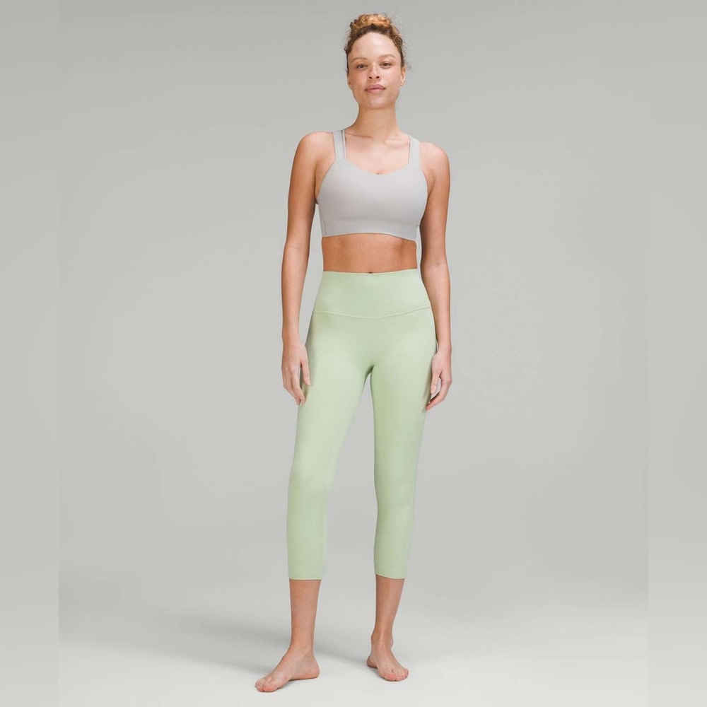 LULULEMON Align High Rise Crop 23 in Creamy Mint Size 10